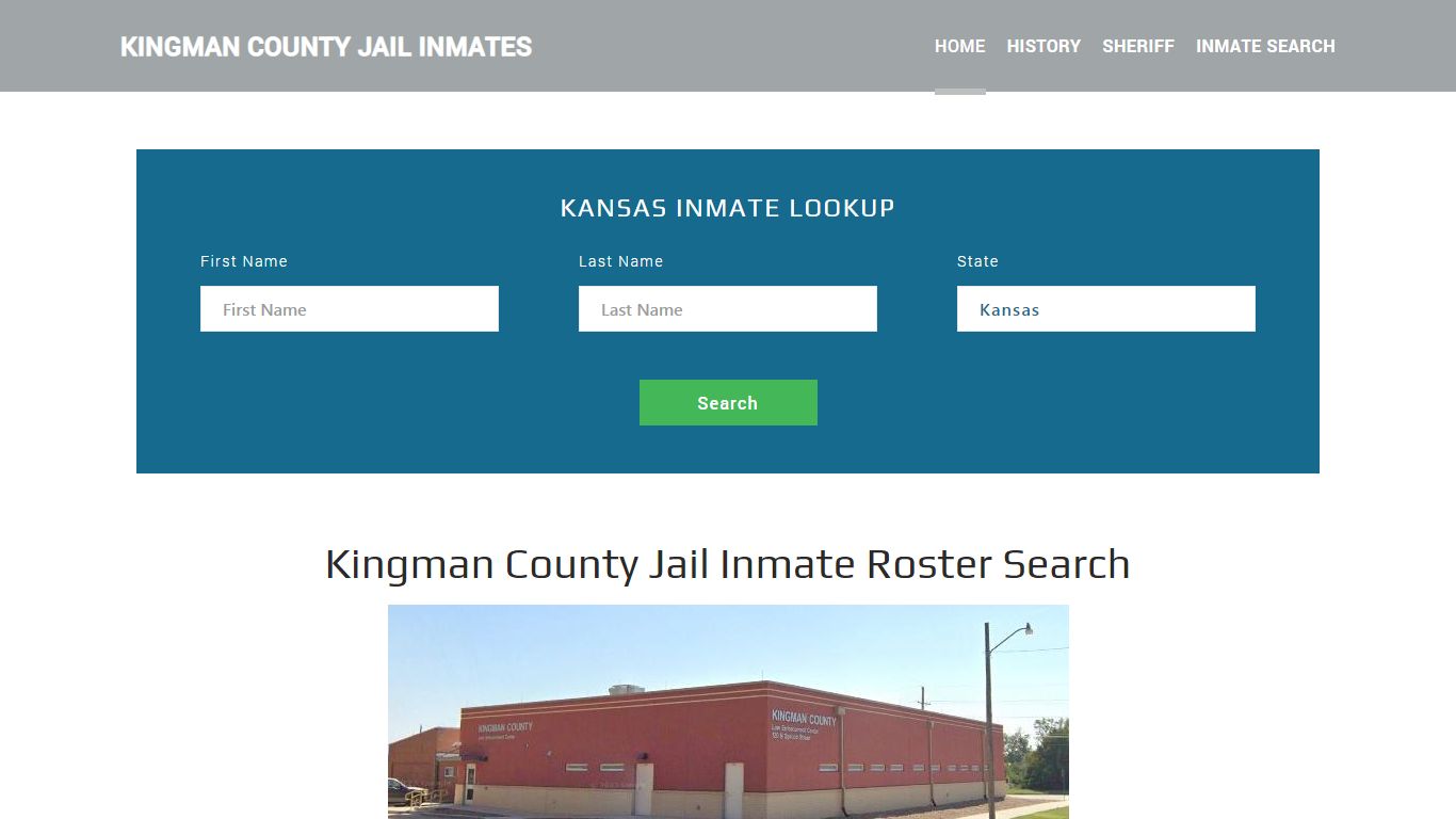 Kingman County Jail Inmate Roster Lookup, Kingman, KS